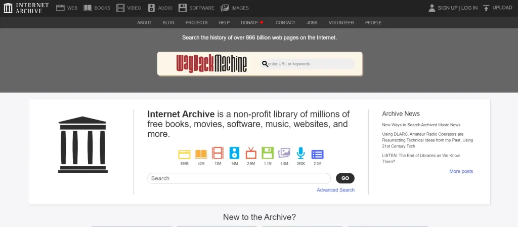 archive.org to check domain history